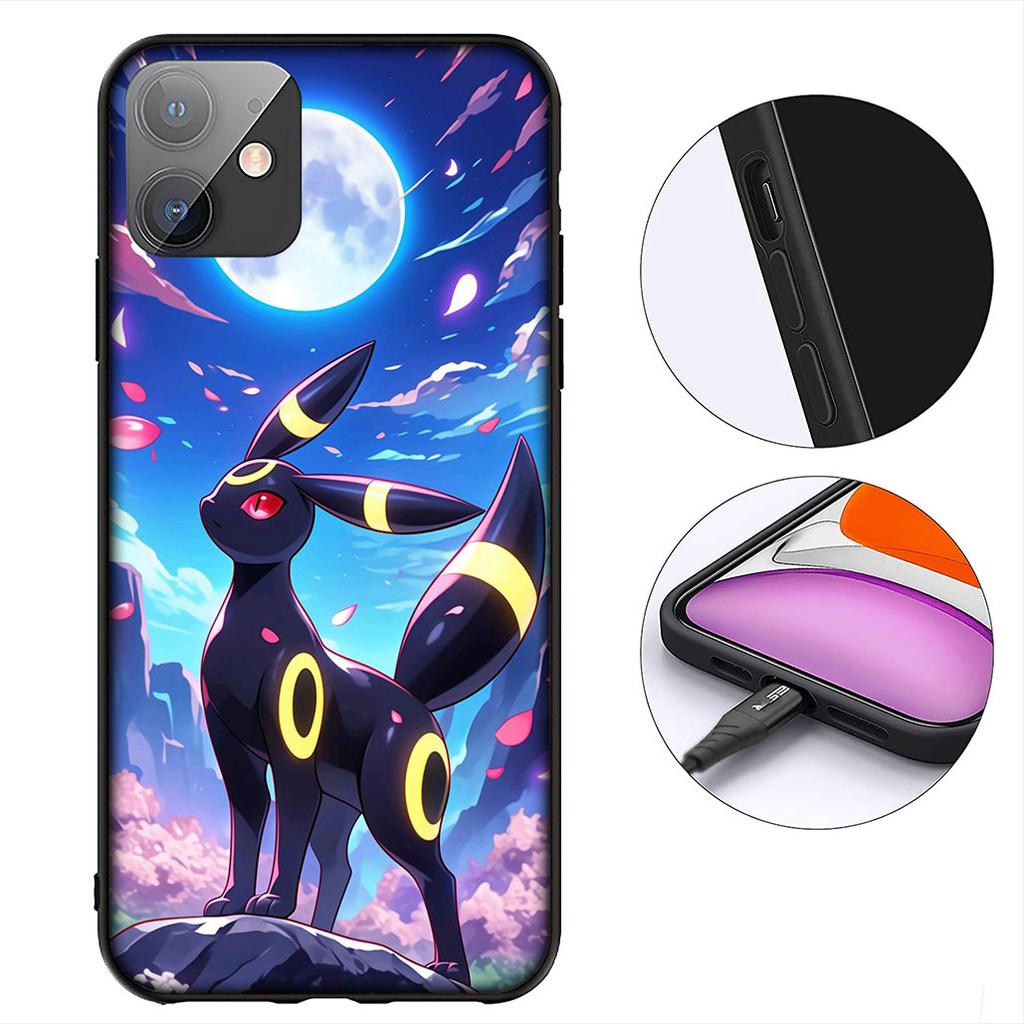 Espeon P-Pikachus Umbreon P-Pokemons Protective Cover for Xiaomi Redmi 15C 15 A5 9A 9C NFC 9T Note 9 8 8T Phone Case