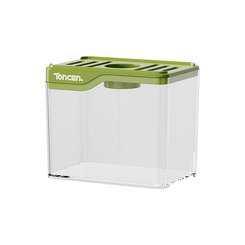 Mini Transparent Desktop Aquarium for Goldfish - Eco-Friendly Home Decor Fish Tank