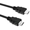 ZAZ HDMI-кабель, черный, HDMI тип A, HDMI тип A, стандартный, совместимый с телевизором 1080P, жесткий диск, рекордер, переключатель PS3 PS4, HDTV 1,5 м (мужчина) - (мужчина) HDMI1.4