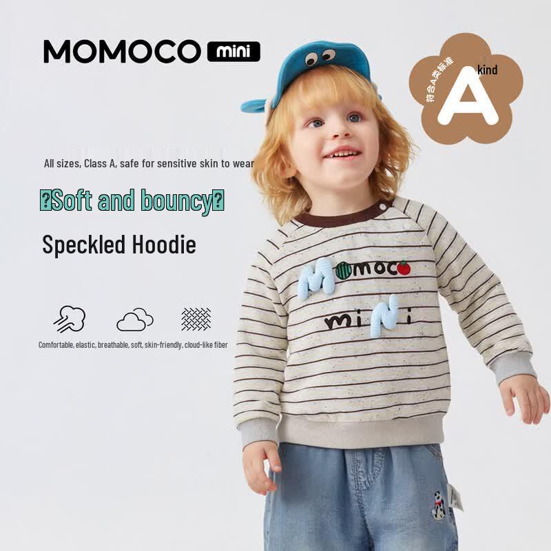 Молодежная модная толстовка с круглым вырезом для мальчиков MOMOCO