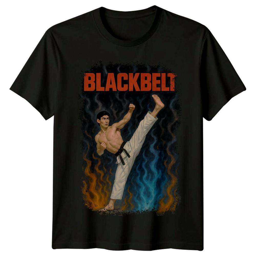 Blackbelt (1992) Movie Poster Inspired T-Shirt Retro 80s Tee