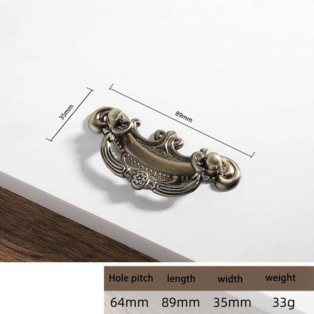 Винтажная ретро-резьба в полоску, мебельная ручка, ручка шкафа, ручка ящика для кухонного шкафа