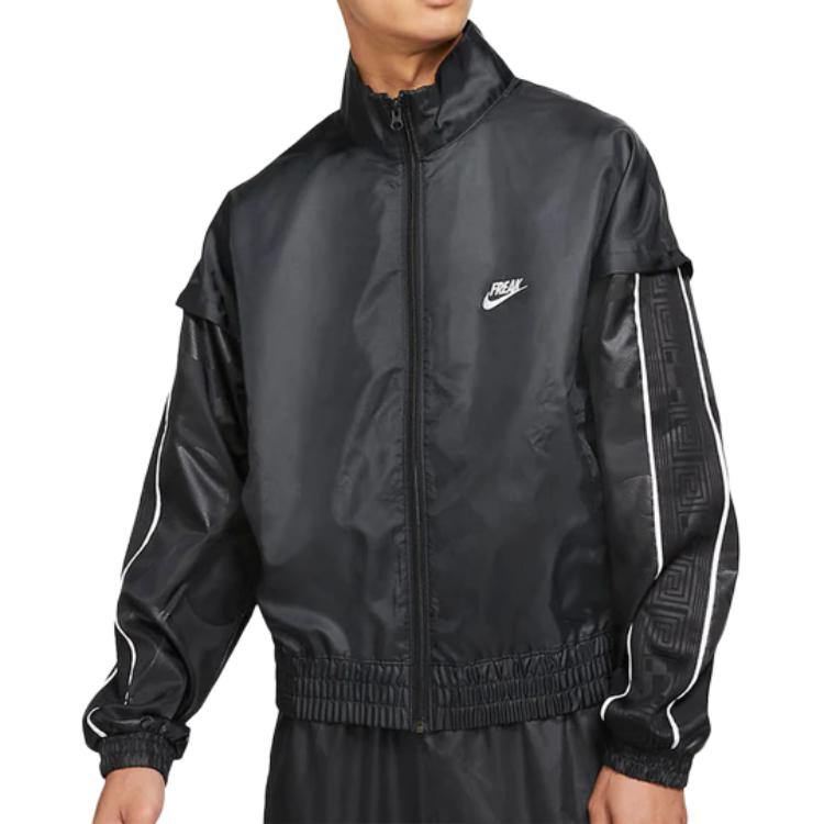 Nike Jackets Men's Black Stand Collar Moderate Other DA5670-010