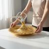 Поднос с балериной Европейский стиль Смоляной демонстрационный поднос Декоративный орнамент Еда