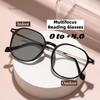 Progressive Multifocus Reading Glasses High Definition Photochromic Presbyopia Eyewear Anti-blue Light Far Sight Glasses Gafas