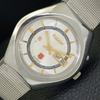 JAPAN VINTAGE RICOH R31 AUTOMATIC MENS SILVER COLOR DIAL WATCH A701919-5 R207-a701919