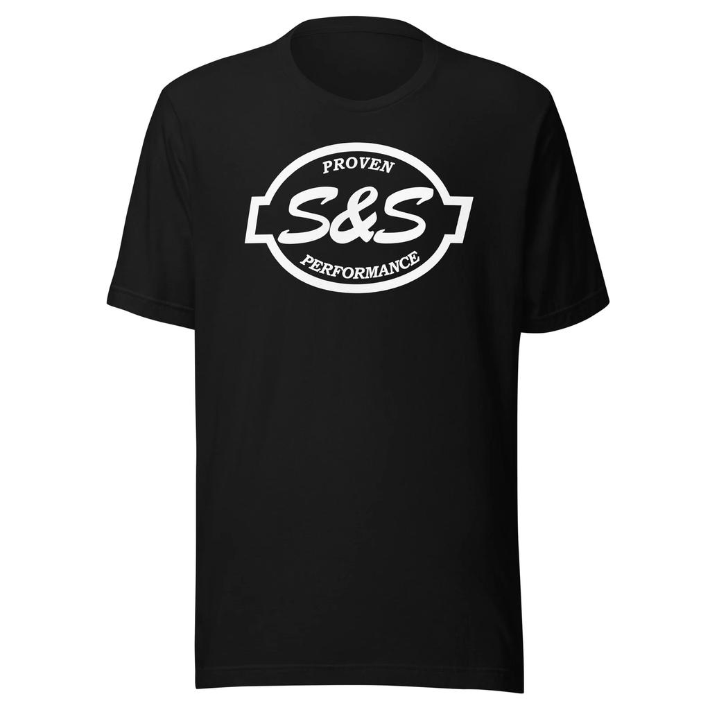 S&S Cycle Performance-Inspired Motorcycle Engine Tee S-5XL Unisex