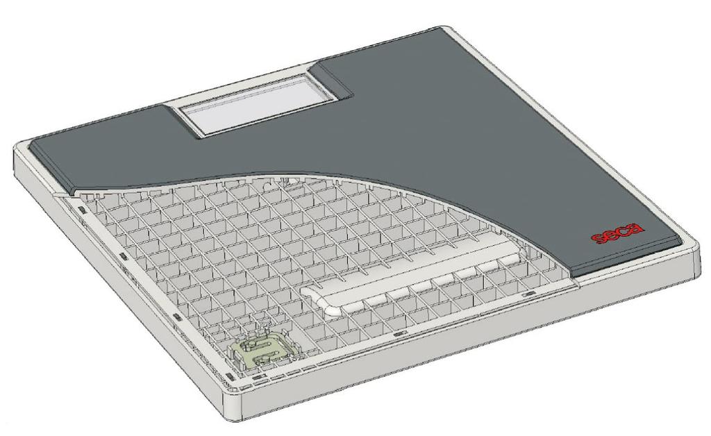 Seca 803 цифровые плоские весы черные