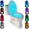 LED Night Light Toilet Light for WC Bathroom Sensor Detector PIR 8 Color Change Lighting Only YYV