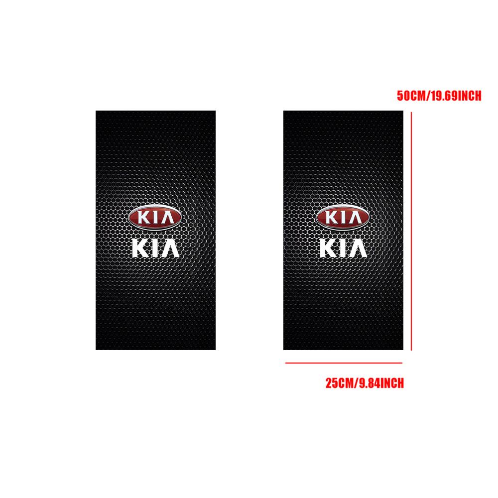 BXBPN1 2Pcs Car B-Pillar Center Column Decoration Stickers for KIA Sportage Niro Rio Ceed Cerato Soul Sorento Picanto Optima K K5 Sonic