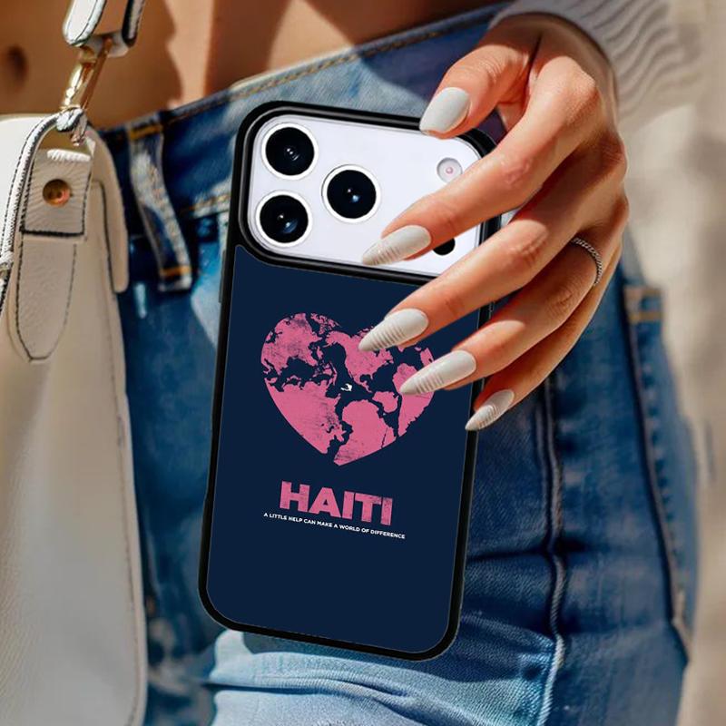 Гаити Гаитянский Флаг мягкий Чехол для Телефона для iPhone 17 Air 14 15 13 12 Max Чехол для Apple 14 15 16 16e 11 Pro Max Plus