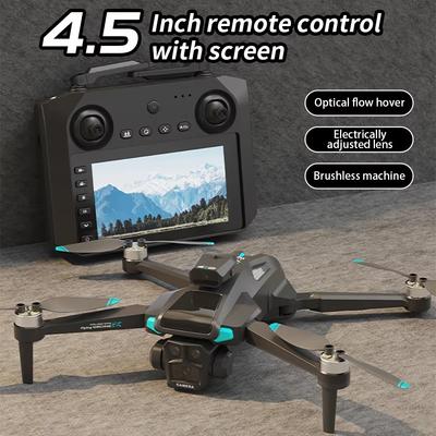 2025 Новый M22 MAX Уличный Дрон 4K/6K HD ESC Экран RC Двойная Камера 5G Wifi Складной Бесщеточный Избегание Препятствий Оптический Поток RC Quadcopter Игрушка