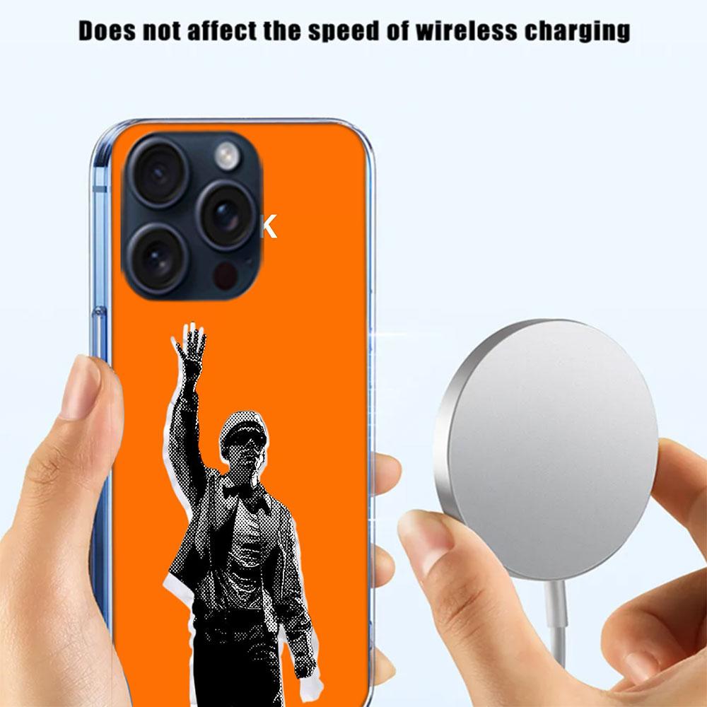 ATP Album by Nsqk Clear Phone Case For Iphone 17 Air 16 Pro Max 15 Pro 14 Plus 17E 16E 11 13 12 Mini Cover Cases Fundas Cell TPU