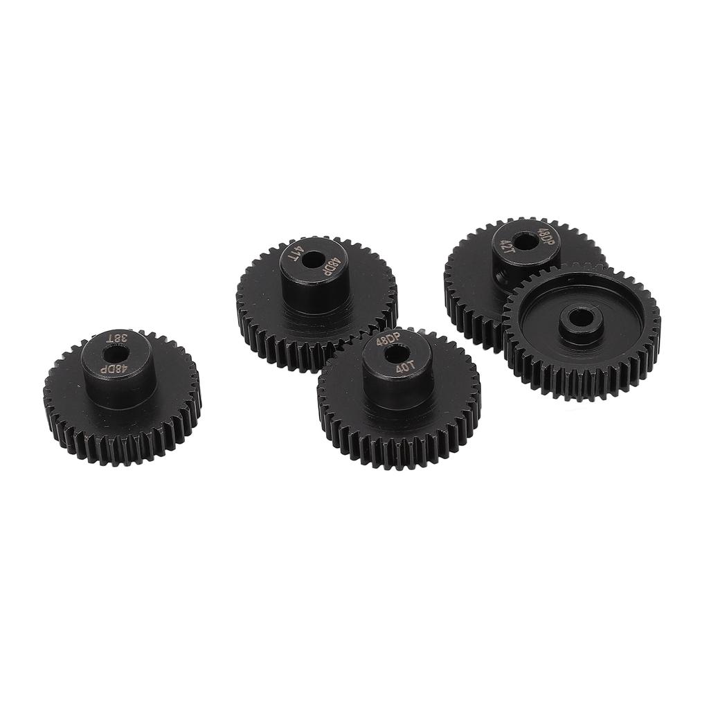 5 шт. RC шестерня мотора пиньон F 48DP 0.53m 38T 39T 40T 41T 42T аксессуар для вала 3.175 мм