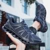 Autumn New Light Elastic Cushioning Non-slip Sneakers Large Size Breathable Mesh Casual Shoes Men's Fashion Running Shoes