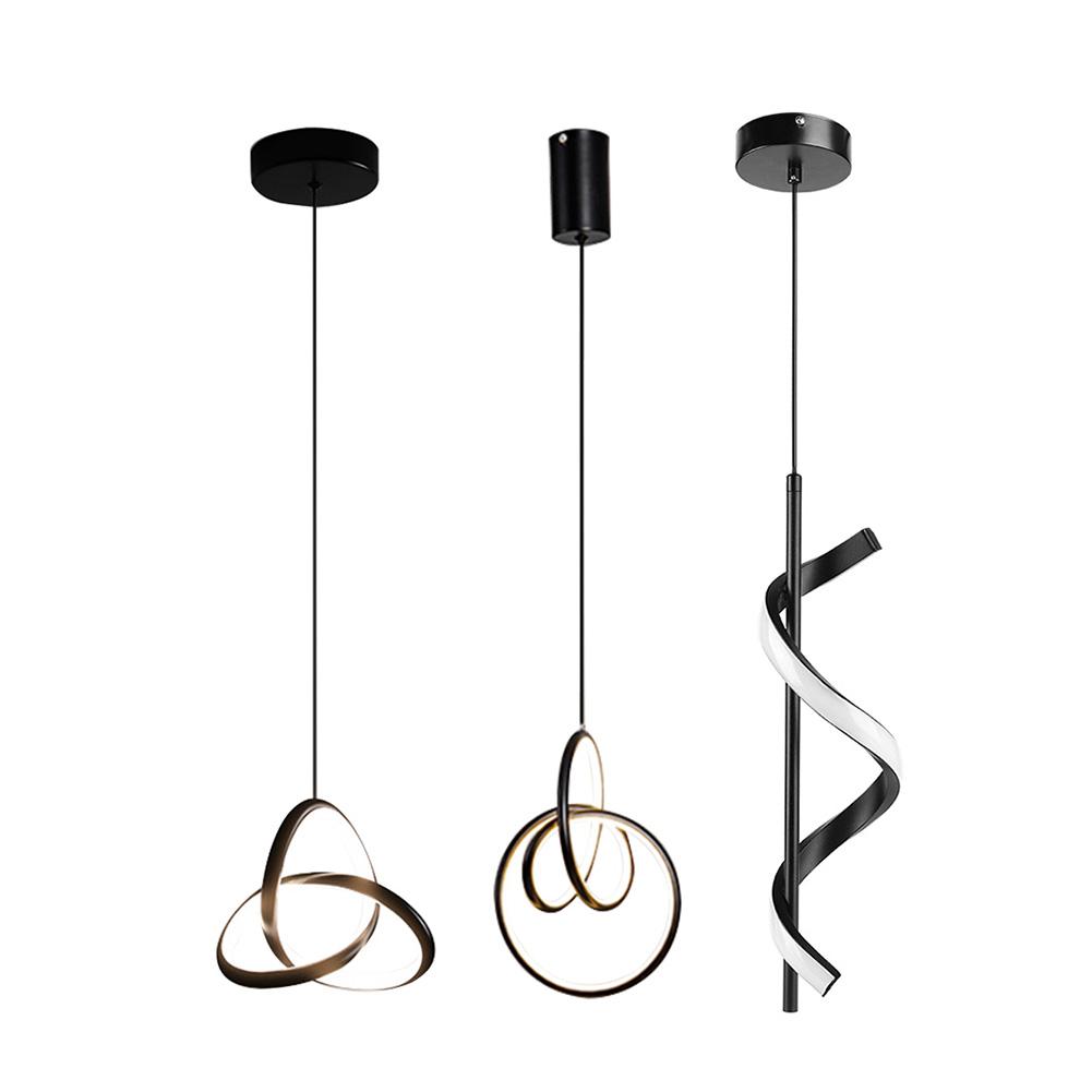 Светодиодный подвесной светильник для помещений, энергосберегающий, подвесные светильники, яркость, защита глаз, простая установка, металл для прохода, коридора