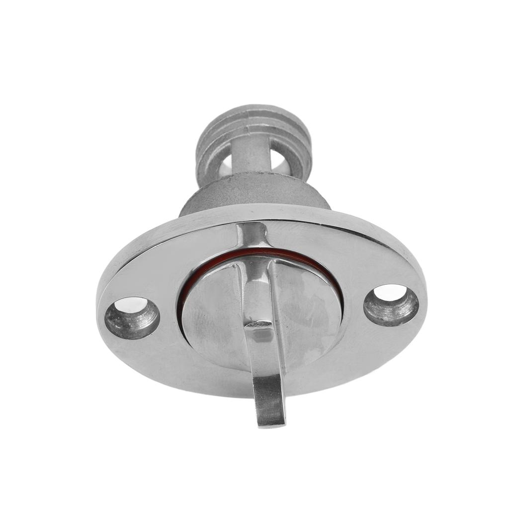 25mm 1in Drain Plug Boat Twisting Rotation Corrosion Resistance Stainless Steel Boat Plug for Boat Transoms