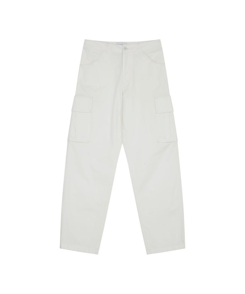 VIS A VIS New Cargo Pants (White)