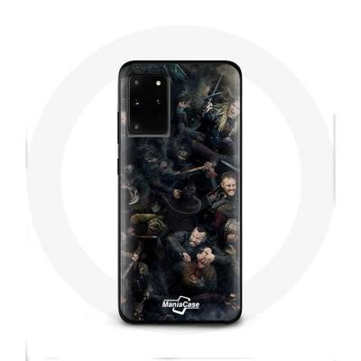 Чехол для Samsung Galaxy S11 Plus Викинги Тизер Сезон 6 Постер Персонажи Арт