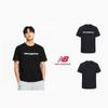 New Balance Half Club Essential Lettering Logo Short Sleeve Tee  Nbnee31113 19