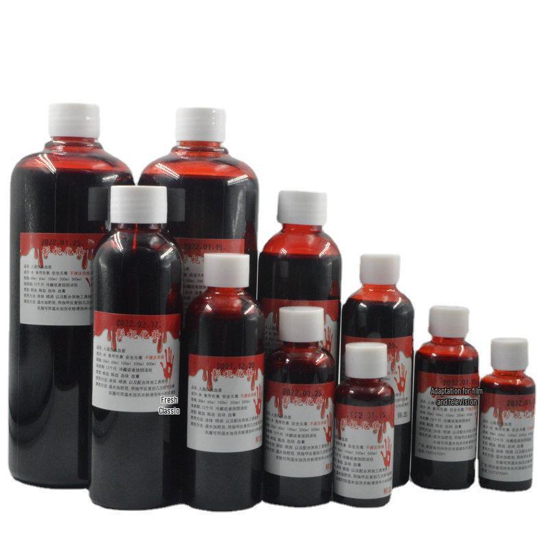 Хэллоуинский воск для имитации кожи и вампирская кровь для реквизита для макияжа