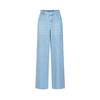 JUZUI 100% Lyocell denim straight leg pants for women's summer collection