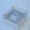 Пластиковая уличная распределительная коробка Прозрачный корпус для электронных приборов Корпус Крышка