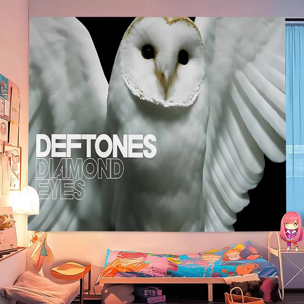 Band DDeftones Music DIY Wall Tapestry For Living Room Home Dorm Decor Wall Art Decor
