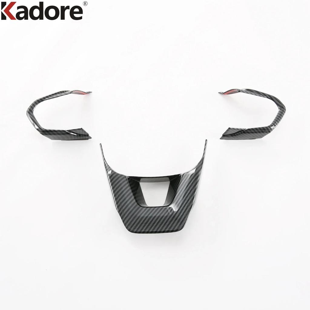 Car Steering Wheel Panel Cover Trim For Lexus NX 250 350 350H 450H 2024 2025 Carbon Fiber Interior Accessories