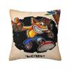 Pillow Case C-Crash B-Bandicoot Polyester Pillow Cover Fashion Cushion Cover Pattern Pillowcases For Office Car Home Decorative