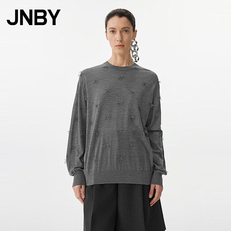JNBY Loose Fit Wool Knit Sweater