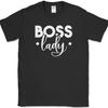 Футболка BOSS LADY Смешной Юмор Текст Новинка