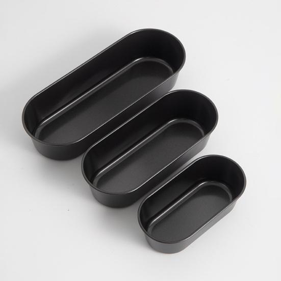 Форма для длинного тостового хлеба из углеродистой стали, форма для заготовки булочек для хот-догов, антипригарная бытовая форма для выпечки тортов и кондитерских изделий