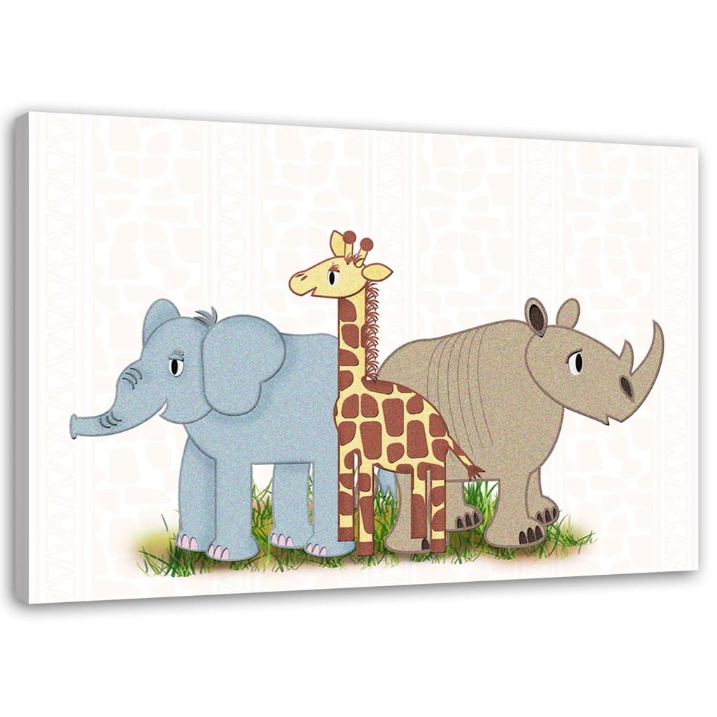 Canvas Print Africa Animals