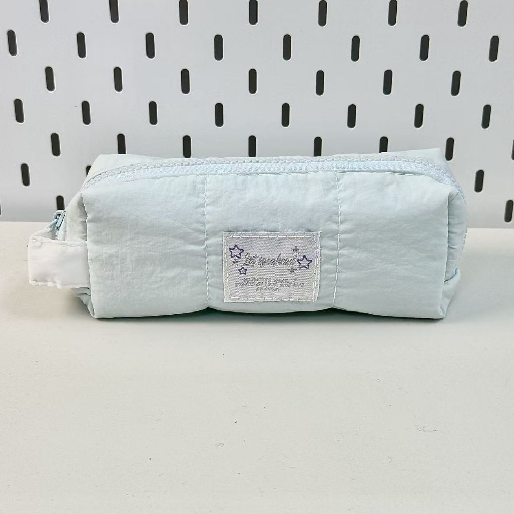 Large Capacity Pen Bag Handheld Stationery Bag Portable Stationery Pouch School Office