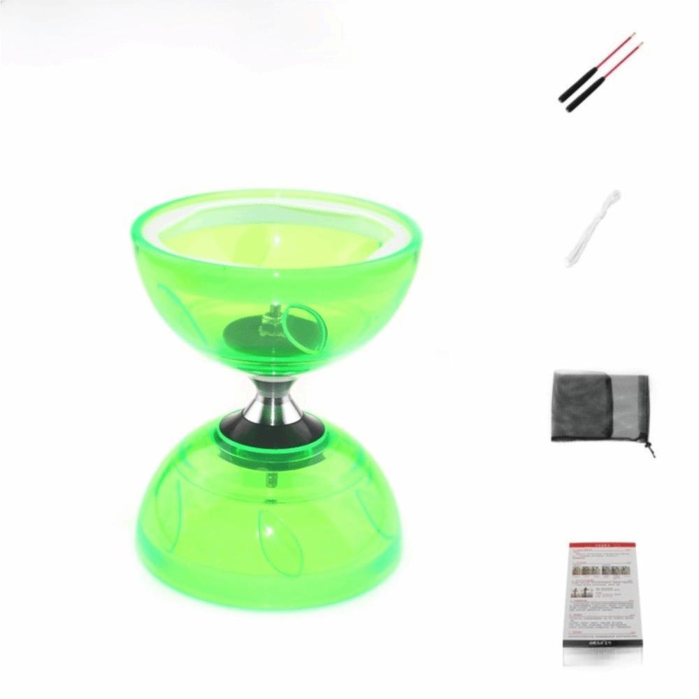 Кожаный китайский йо-йо диаболо набор форма чаши игрушка диаболо китайское диаболо развлекательные принадлежности