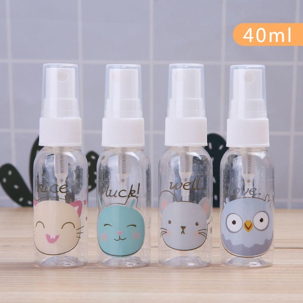 Cute Cosmetic Container 30-100ml Liquid Sprayer Perfume Bottle Cartoon Spray Bottle  Sub-bottle