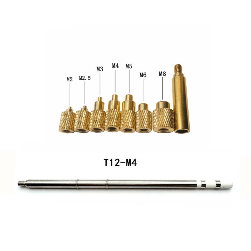 Термозажимной инструмент из нержавеющей стали и бронзы T12 для 3D-принтера, высокая точность и долговечность