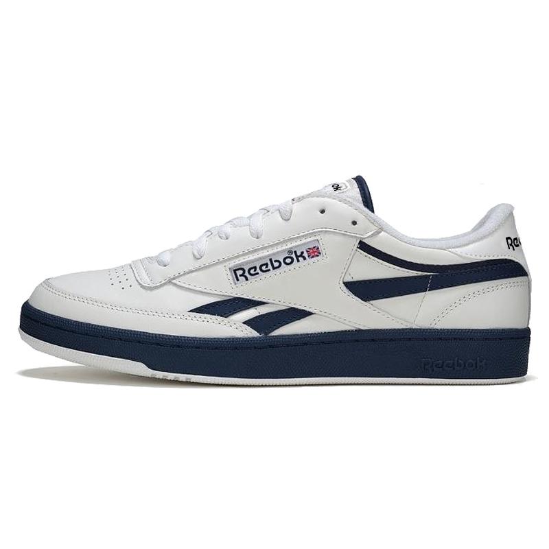 Reebok Club C Revenge Vintage Chalk Vector Navy Unisex Sneakers Cream Pure-Grey 100074483