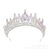Bridal Crown Headgear Colored Rhinestone Headband Baroque Crown Wedding Dress Accessories Hair Accessories