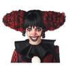 California Costumes Funhouse Clown Costume Wig, Black/Red, 7021-214