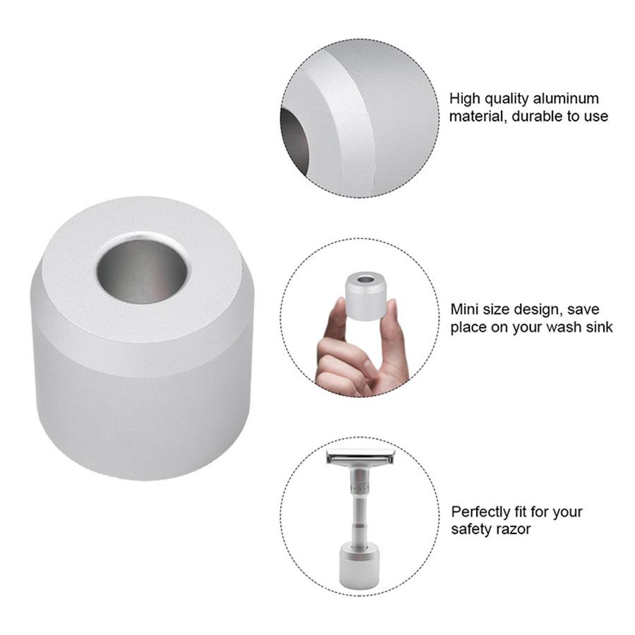 T-Type Men's Vintage Zinc Alloy Safety Razor for Shaving and Hair Removal