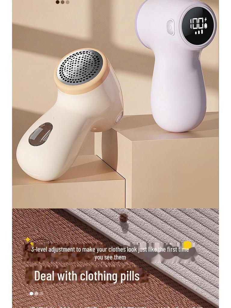 Перезаряжаемый 2-в-1 эпилятор и триммер с цифровым дисплеем для домашнего использования