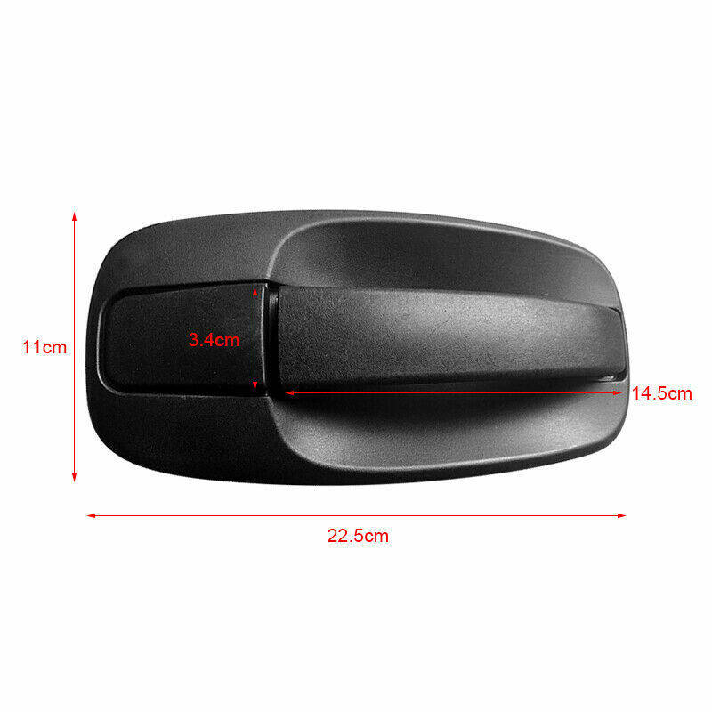 Ручка сдвижной двери для Nissan Primastar X83 Opel Vivaro A83 MK1 Renault Trafic Vauxhall Vivaro A83 2001-2014 8200214656