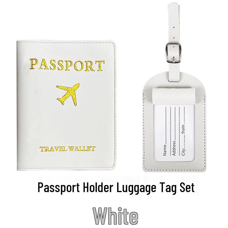 Cross-Border Luggage Tag & Passport Holder Set
