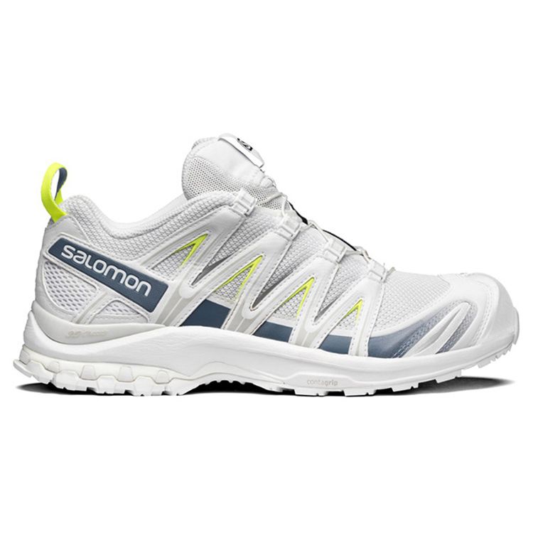 SALOMON XA Pro 3D ADV Outdoor Fabric Synthetic Leather Shock Absorbing Non-Slip Wear-Resistant Low-Top Running Shoes Unisex Running Shoes White 412550
