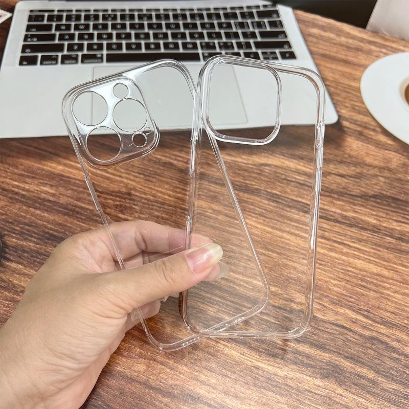 Ультратонкий прозрачный ПК-чехол для iPhone 12/13/14/15/16/17 Pro