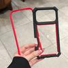 For iPhone 17 Pro Max Case Clear Detachable 2 in 1 Shockproof TPU+PC Phone Back Cover