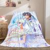 Japanese anime cute cartoon theme Sailor Moon Tsukino Usagi blanket suitable for home beds, sofa covers, office nap, outdoor warm blankets O13