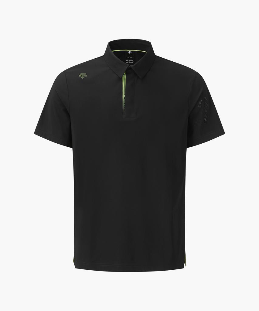 DESCENTE GOLF Acmt Men'S Hybrid Power Mesh Short Sleeve T-Shirt Dr12Mfts3B